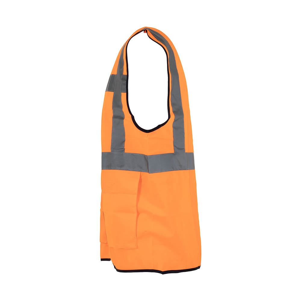 Vesta reflectorizanta portocalie de protectie inalta vizibilitate Manager, Renania, art.5B49 (91941)_2