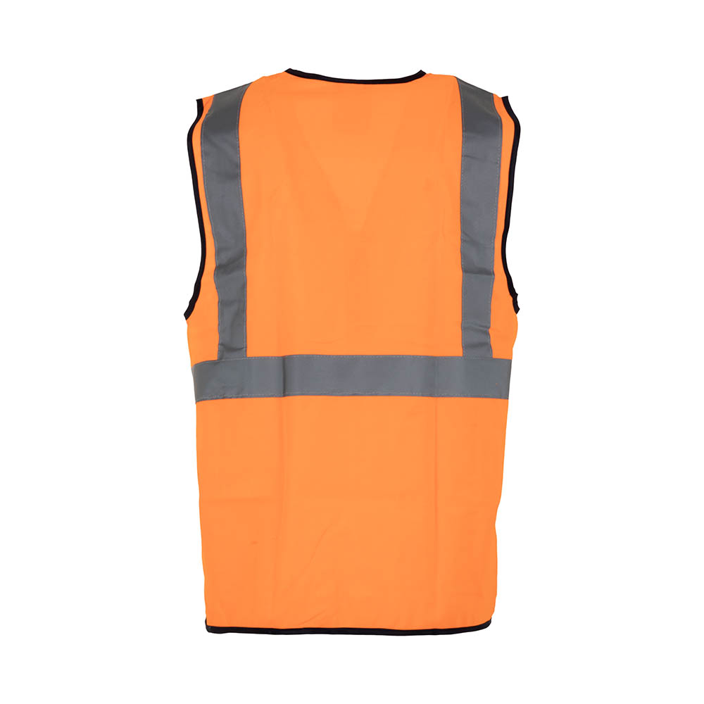 Vesta reflectorizanta portocalie de protectie inalta vizibilitate Manager, Renania, art.5B49 (91941)_3